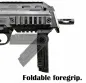 Preview: CTM AP7 SUB Replica SMG Conversion Kit für AAP01 Pistolen Grey